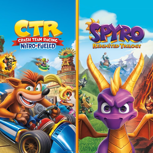 Сборник Crash Team Racing Nitro-Fueled + Spyro Прокат игры 10 дней