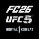 Сборник игр FC 26/UFC 5/Mortal Kombat 1 Продажа П3 активации