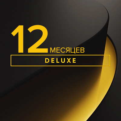 Подписка PS PLUS DELUXE 12 месяцев