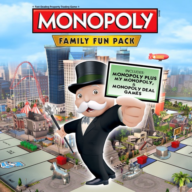 Monopoly Family Fun Pack Продажа игры