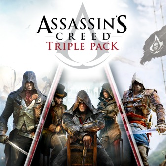Assassins Creed Triple Pack: Black Flag, Unity, Syndicate